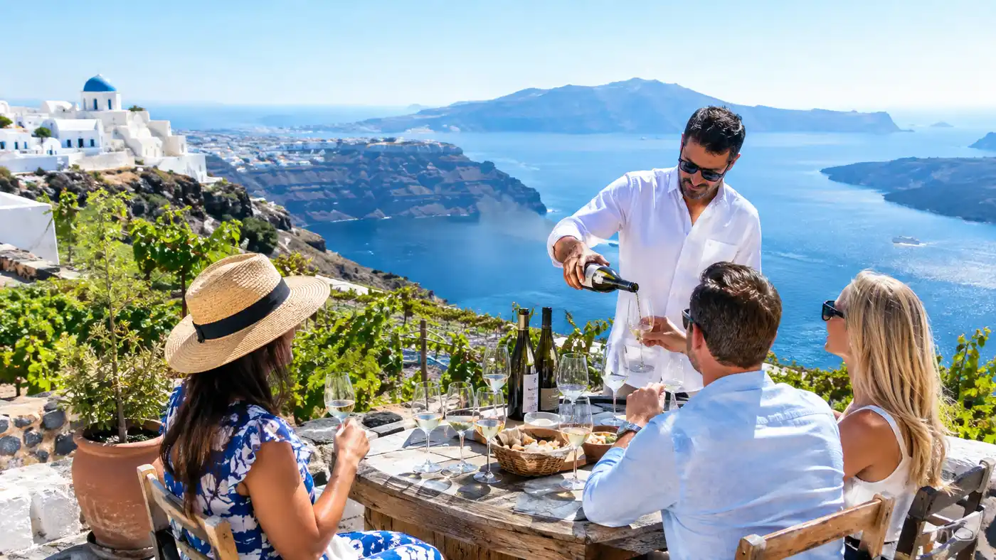 Best Wineries and Vineyards in Santorini